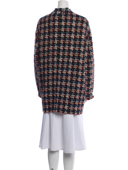 Isabel Marant Wool Plaid Print Jacket