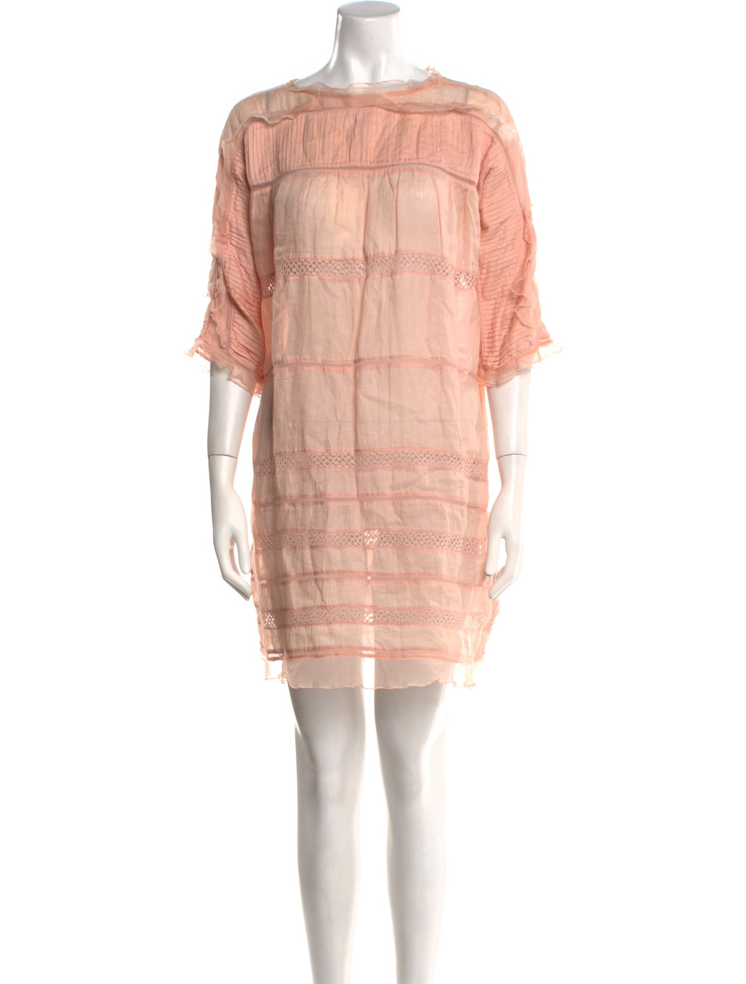 Isabel Marant Bateau Neckline Mini Dress