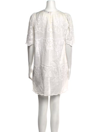 Isabel Marant Crew Neck Mini Dress