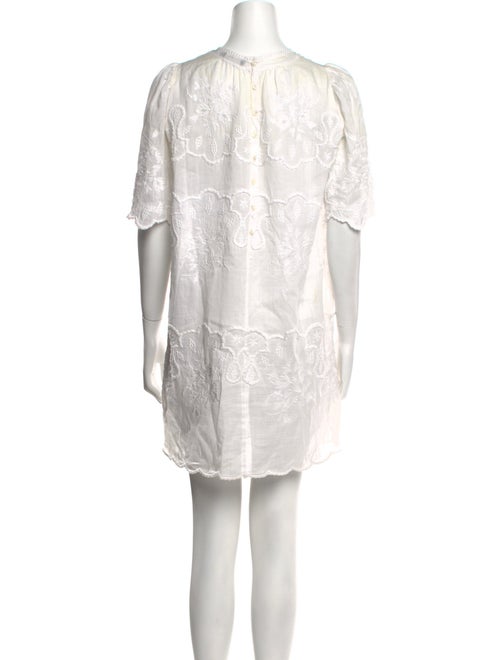 Isabel Marant Crew Neck Mini Dress