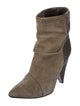 Isabel Marant Suede Studded Accents Boots