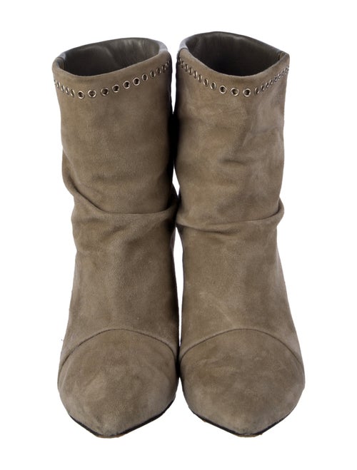 Isabel Marant Suede Studded Accents Boots