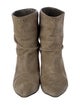 Isabel Marant Suede Studded Accents Boots