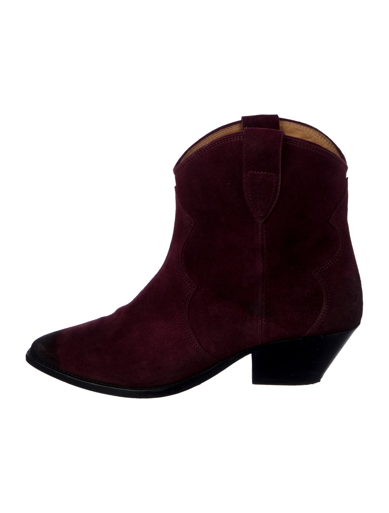 Isabel Marant Suede Western Boots