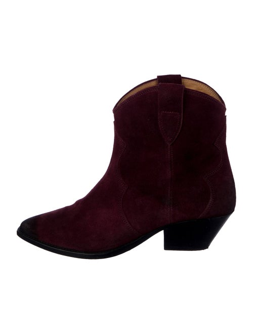 Isabel Marant Suede Western Boots