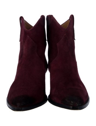 Isabel Marant Suede Western Boots