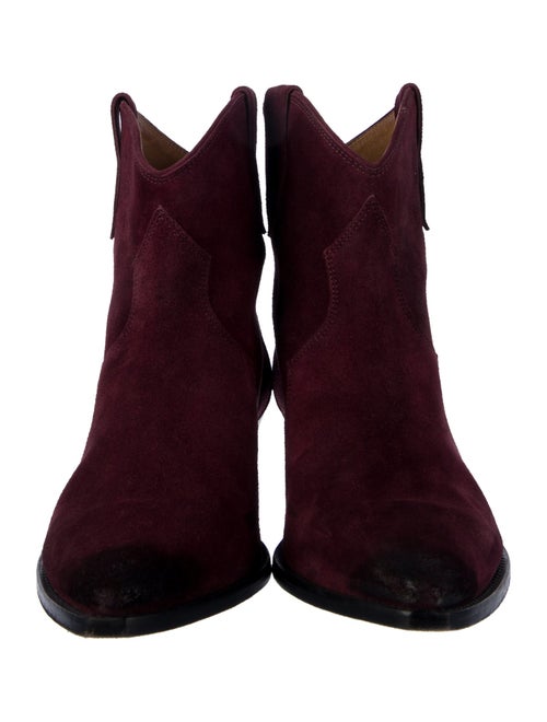 Isabel Marant Suede Western Boots