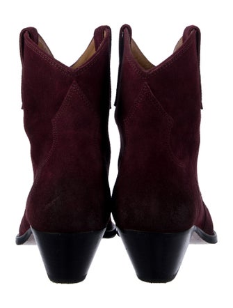 Isabel Marant Suede Western Boots