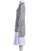 Isabel Marant Striped Mock Neck Tunic