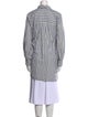 Isabel Marant Striped Mock Neck Tunic