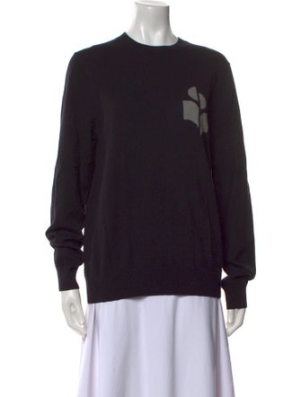 Isabel Marant Crew Neck Long Sleeve Sweatshirt