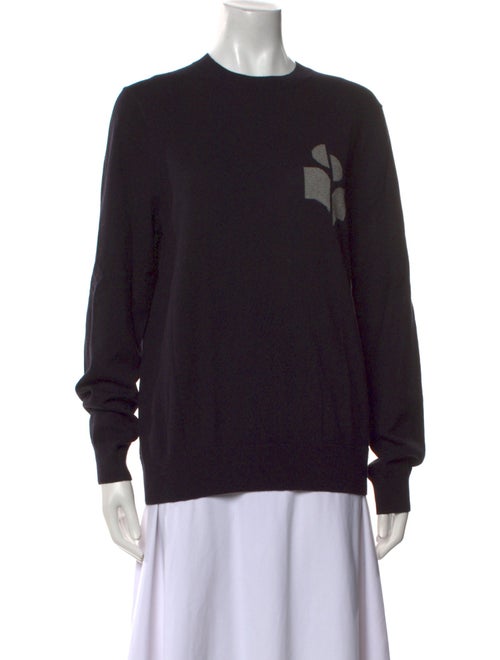 Isabel Marant Crew Neck Long Sleeve Sweatshirt