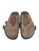 Isabel Marant Suede Studded Accents Slides
