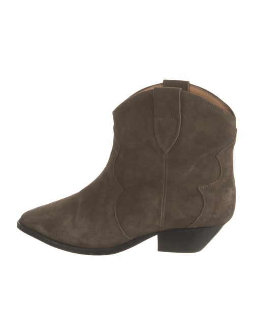 Isabel Marant Suede Western Boots