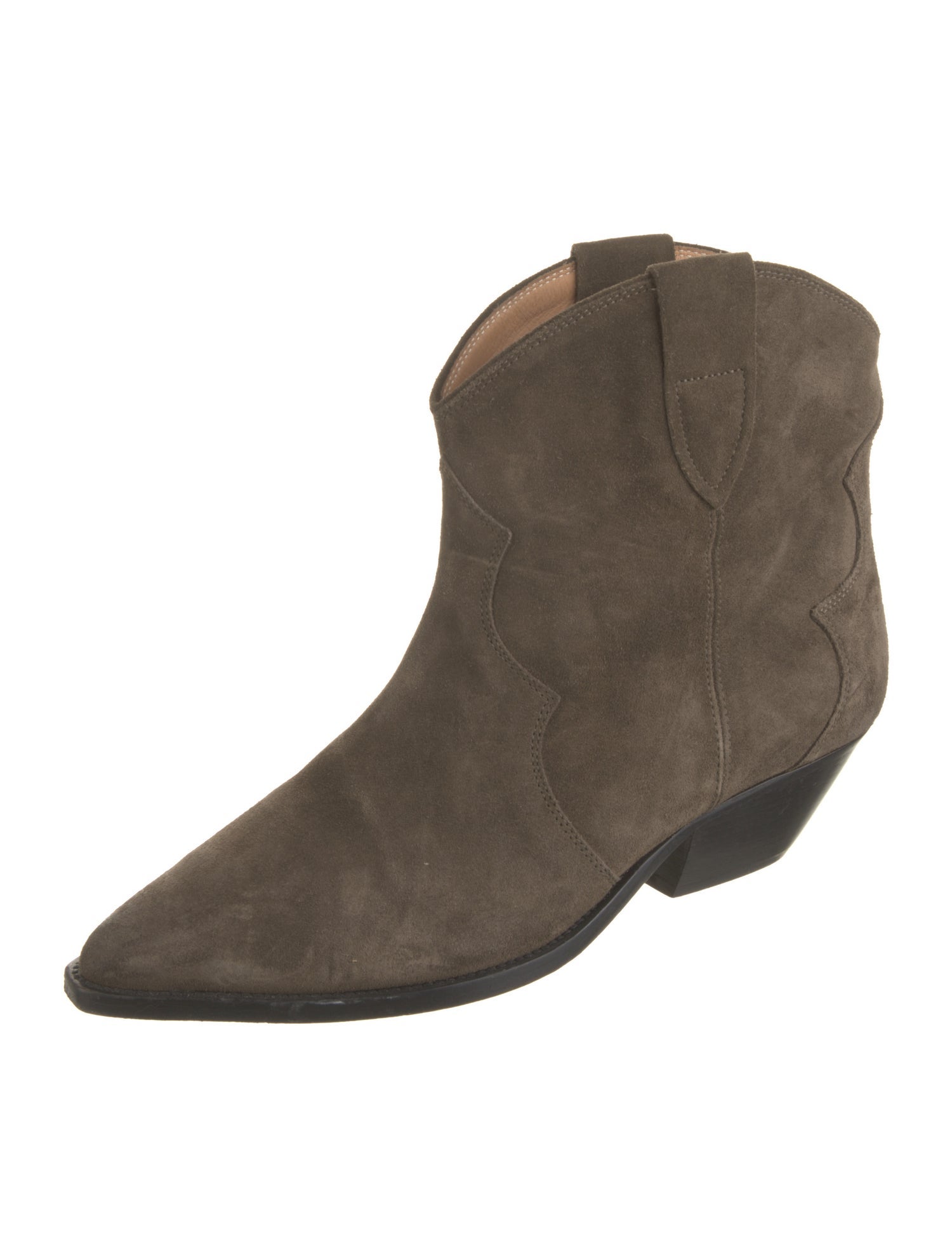 Isabel Marant Suede Western Boots