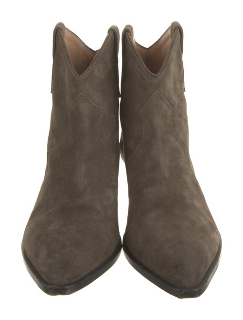 Isabel Marant Suede Western Boots