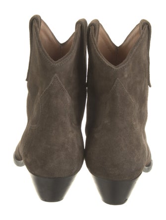 Isabel Marant Suede Western Boots