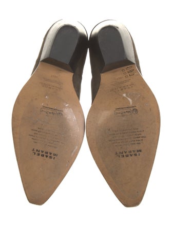 Isabel Marant Suede Western Boots