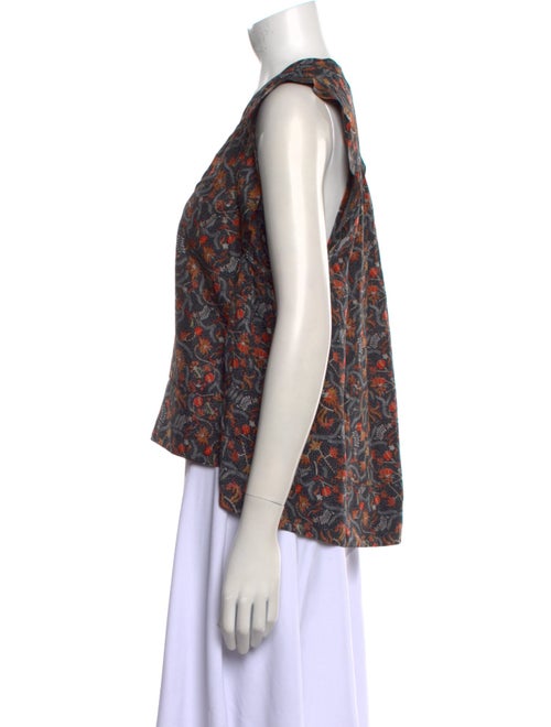 Isabel Marant Silk Printed Top