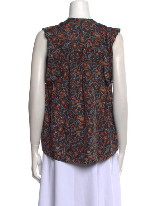 Isabel Marant Silk Printed Top