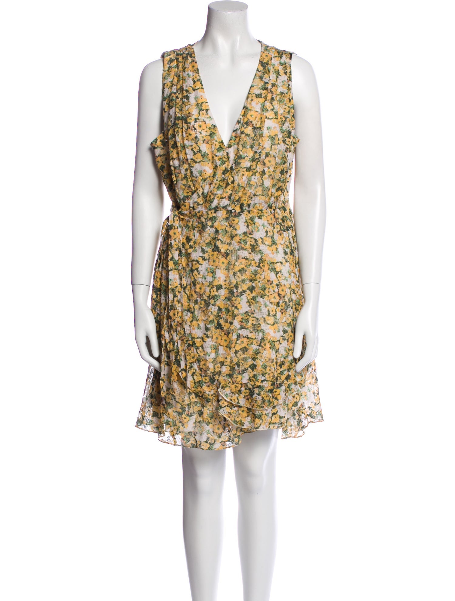 Isabel Marant Floral Print Mini Dress