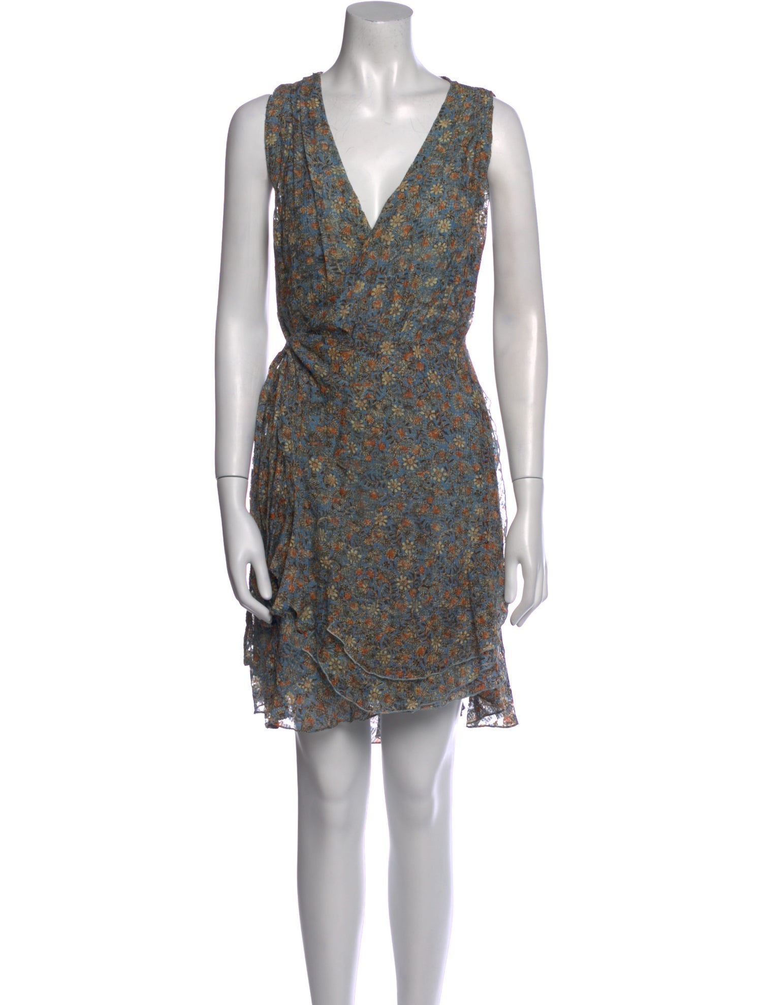 Isabel Marant Floral Print Mini Dress