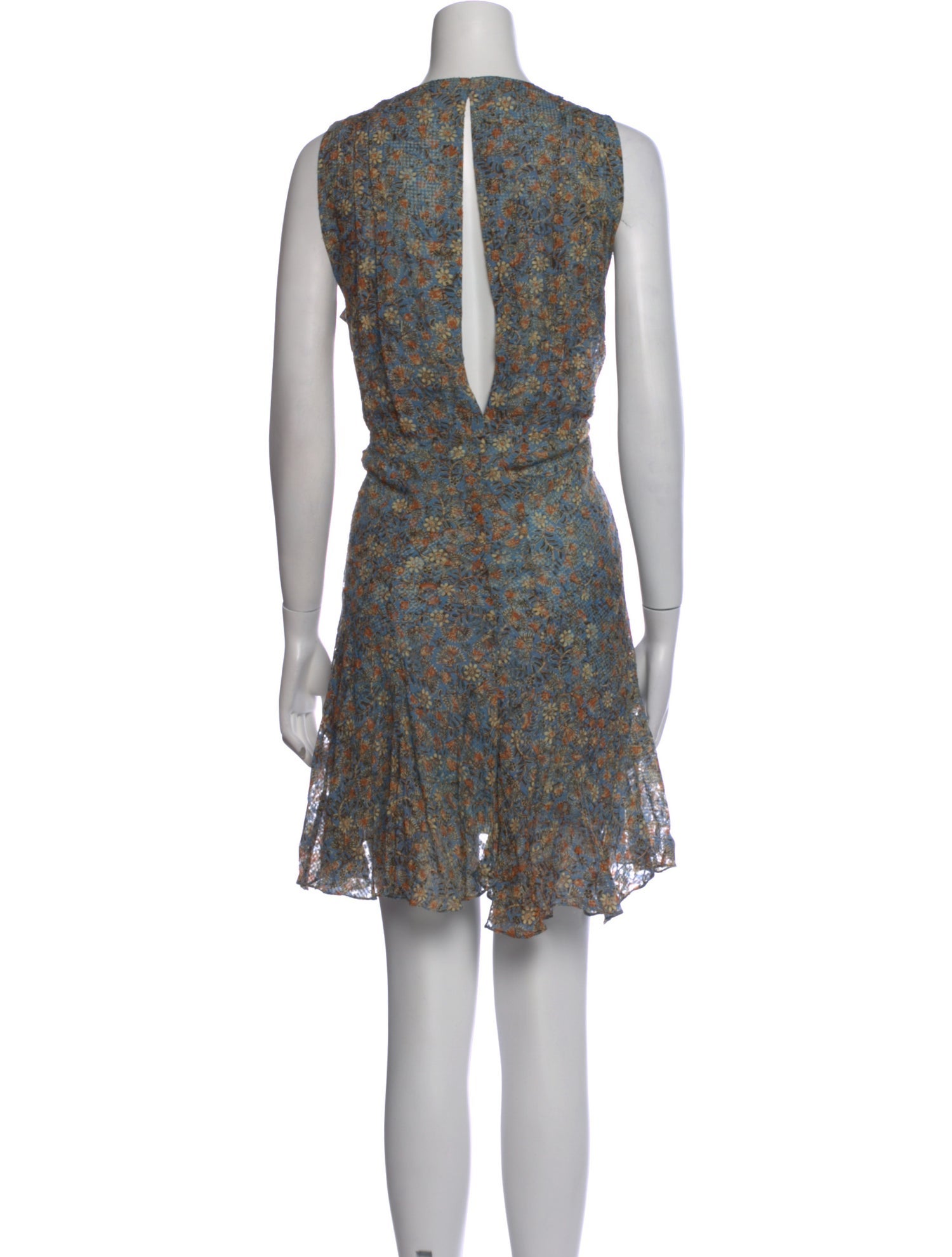 Isabel Marant Floral Print Mini Dress