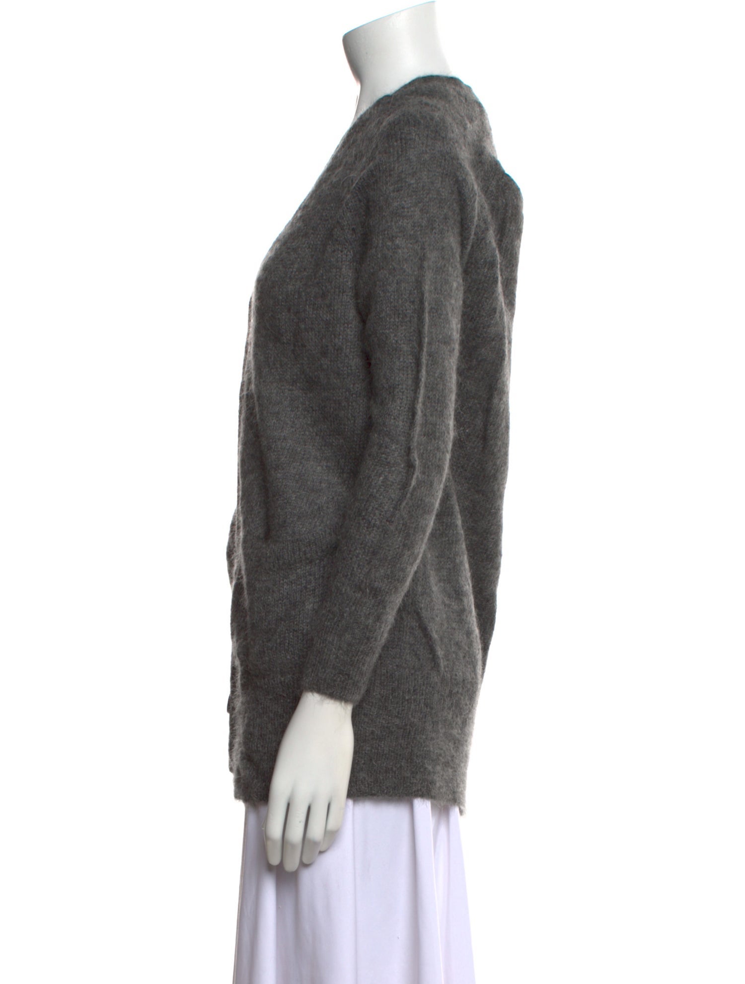 Isabel Marant Kid Mohair V-Neck Sweater