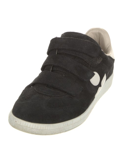 Isabel Marant Suede Leather Trim Embellishment Sneakers