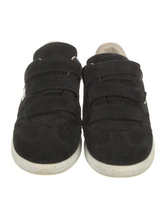Isabel Marant Suede Leather Trim Embellishment Sneakers