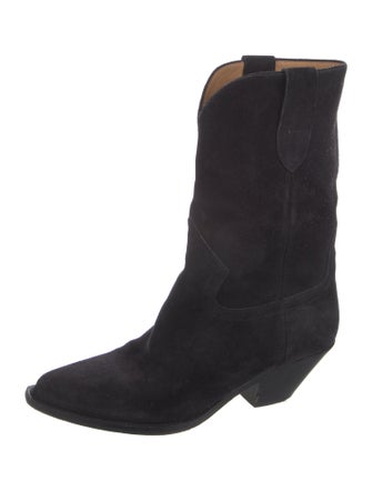 Isabel Marant Suede Western Boots