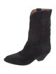 Isabel Marant Suede Western Boots