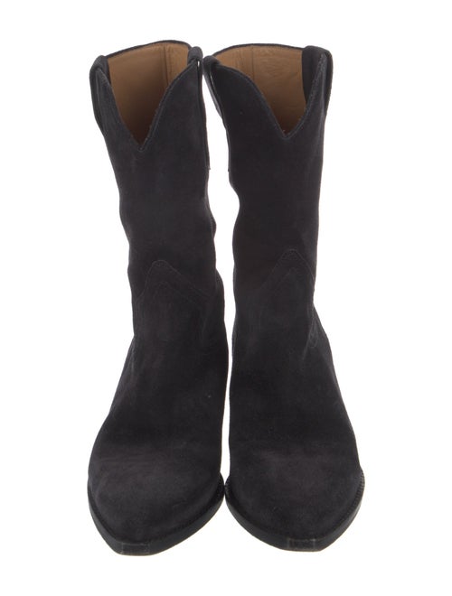 Isabel Marant Suede Western Boots