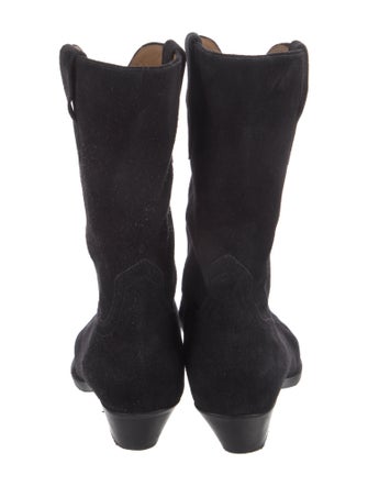 Isabel Marant Suede Western Boots