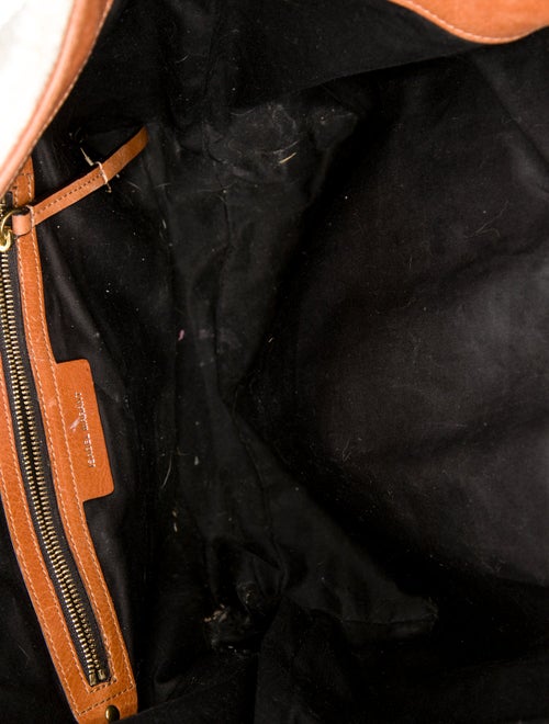 Isabel Marant Shearling Top Handle Bag