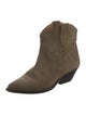 Isabel Marant Suede Western Boots