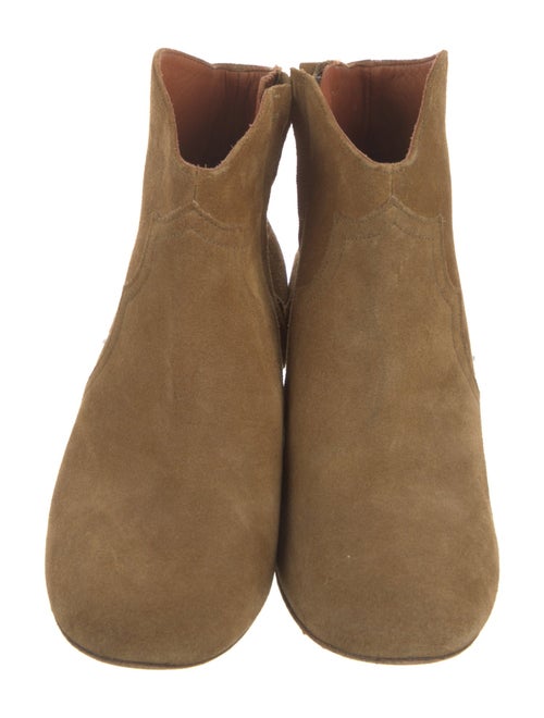 Isabel Marant Suede Western Boots