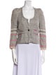 Isabel Marant Linen Tweed Pattern Jacket