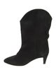Isabel Marant Suede Western Boots