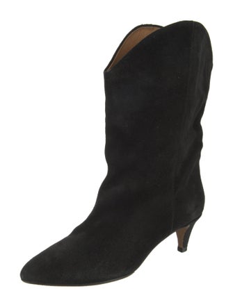 Isabel Marant Suede Western Boots