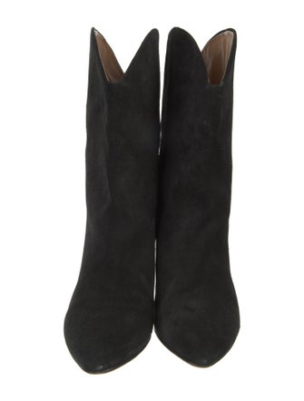 Isabel Marant Suede Western Boots
