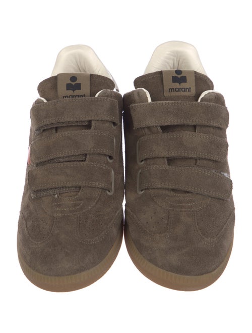 Isabel Marant Suede Printed Sneakers