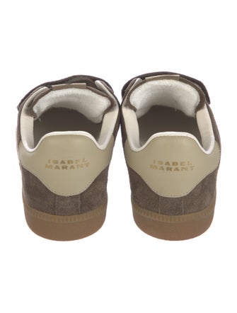 Isabel Marant Suede Printed Sneakers