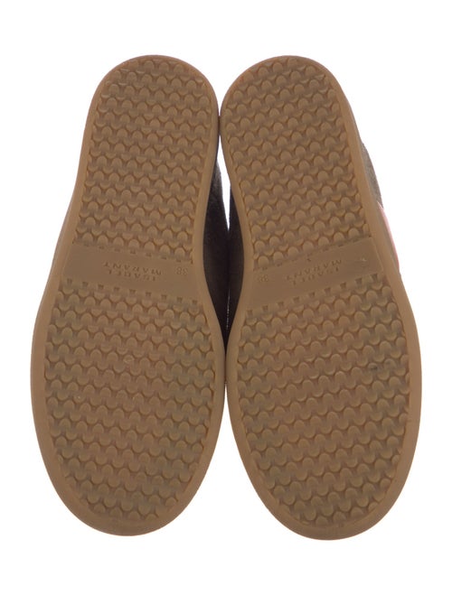 Isabel Marant Suede Printed Sneakers