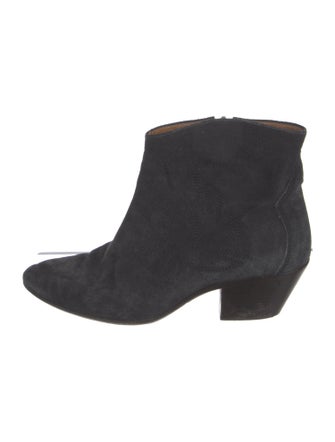 Isabel Marant Suede Western Boots