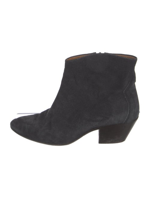 Isabel Marant Suede Western Boots