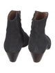 Isabel Marant Suede Western Boots