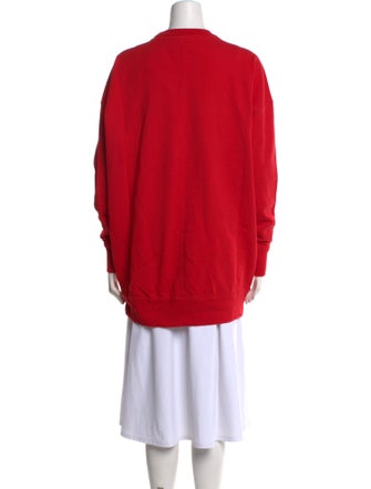 Isabel Marant Graphic Print Scoop Neck Sweater