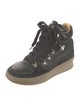 Isabel Marant Canvas Hiking Boots