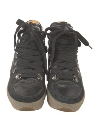 Isabel Marant Canvas Hiking Boots